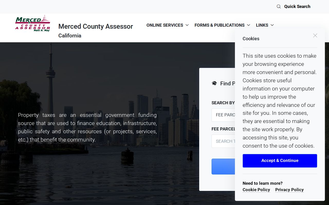 Merced residents directory property tax search