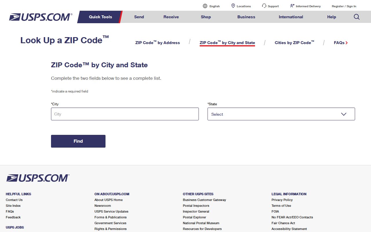 Merced ZIP code directory USPS address lookup